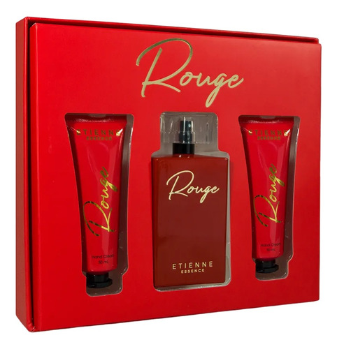 Set Perfume Rouge Edp 100ml + 2 Hand Cream Etienne