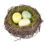 Huevo De Nido De Pájaro Artificial De Pascua
