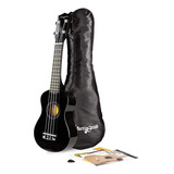 Martin Smith Uk-222-bk Ukelele Soprano, Negro