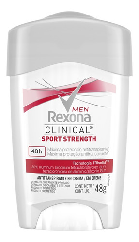  Rexona Antitranspirante En Barra Sport Strength 48g