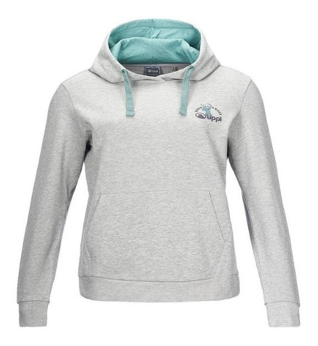 Poleron Mujer Lippi Insigne Hoody Sweatshirt Gris 