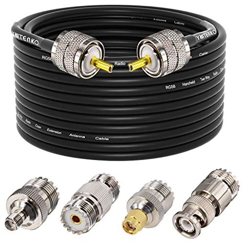 Cable Coaxial Radioaficionados De 50 Ohmios, Cable Coax...