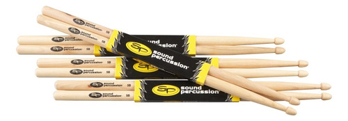 Sound Percussion Labs Baquetas Hickory 4-pack 5b Madera