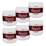 Kit 6 Creme Uréia Repós P/ Mãos E Pés 120g Hidrata E Amacia