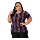 Kit 10 Blusas Atacado Camisa Plus Size Feminina Super