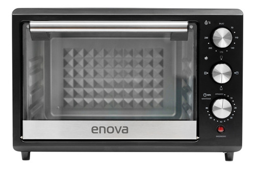 Horno Eléctrico Enova 25litros 1500w 230º Color Negro