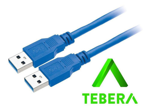 Cabo Usb 3.0 A Macho X Usb A Macho - 5m Azul