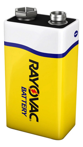 Pack 12 Batería 9v Rayovac Carbon