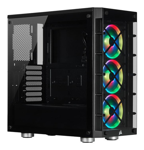 Gabinete Corsair Icue 465x Rgb Mid-tower Atx Smart Case 