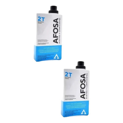 2 Litros Aceite Afosa Motor 2 Tiempos 2t Mineral | Envío gratis