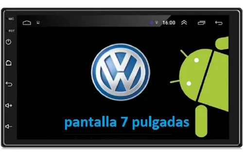 Estereo Pantalla 7 Android  Vw Jetta A4 Golf Polo Ibiza Camr