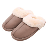 Pantuflas De Dama Unisex Felpa De Algodón Comodas Suaves