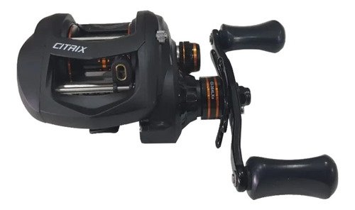 Reel Rotativo Okuma Citrix 350 Ci-364a Izquierdo Color Negro