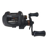 Reel Rotativo Okuma Citrix 350 Ci-364a Izquierdo Color Negro