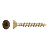 Tornillo Vialro Fix Dorado Madera 5 X 45 Mm Jasper