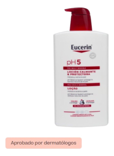 Eucerin, Ph5, Loción Calmante Y Protectora Piel Seca 1l