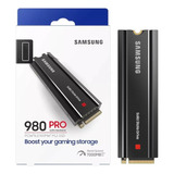 Ssd M.2 M2 Pcie 4.0 Nvme 980 Pro Cooler 2 Tb Tera Play 5 Ps5