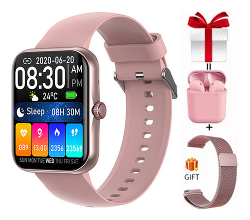 Reloj Inteligente S80 Pro Para Mujer Para Xiaomi Huawei Blue