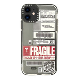Funda Ticket Fragile Compatible iPhone 12 Mini + Vidrio