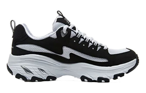 Tenis Lifestyle Skechers Dlites Arch Fit - Negro-blanco