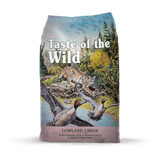 Taste Of The Wild Gatos Lowland Creek Codorniz Pato 14lb New