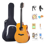 Rosen Guitarra Acustica N10 Para Principiantes Y Adultos, Ta