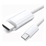 Sartyee Cable Usb C A Hdmi 4k 6 Pies, Cable Adaptador Usb-c