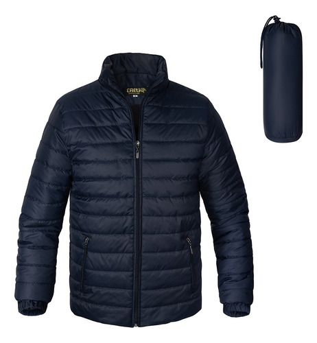 Chaqueta Hombre Ligera Liviana Tipo Plumas Lluvia Frio Invierno Marca Caeli Ref Aaron