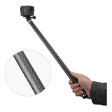 Bastão Selfie Ultra Longo Carbono 270cm Para Câmeras De Ação