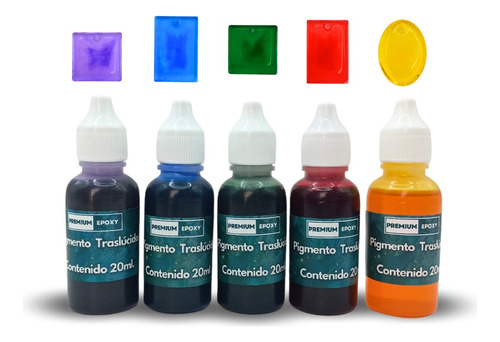 Pigmentos Traslúcidos Para Resina Epóxica Kit