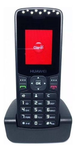 Telefone Fixo Chip Gsm 3g Huawei F661 Claro Tim Oi Vivo Cor Preto