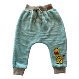 Calça De Material Teddy Tamanho 1/2/3 Anos