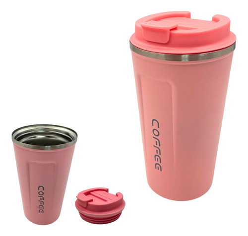 Vaso Termo Termico Metalico Para Cafe Baso Thermos Tarro