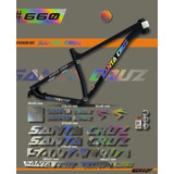 Calcomania Bicicleta Santa Cruz 1 Tornasol Sticker Pegatina
