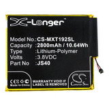 Batería Para Moto Z3 Play Mxt192sl 2800mah 3.8v Lipo