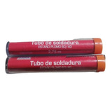 Tubo De Soldadura Estaño Plomo 60/40 2,75m 2 Piezas