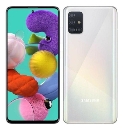 Celular Samsung A51 Blanco 128gb +4gb Ram