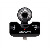 Microfono Zoom Iq5 Stereo Para I Phone/ I Pod/ I Pad