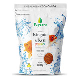 Poytara Kinguio E Koi Colors 800g Ração Realça A Cor