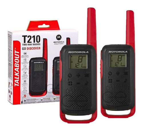 Radio Motorola Walkie-talkies Talkabout T210 