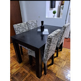 Juego Comedor (mesa 1,40 + 4 Sillas)