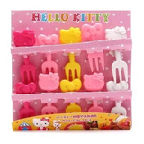 Mini Tenedores Infantiles De Hello Kitty Para El Lunch 