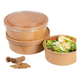 Bowl De 32 Oz Kraft P/ Productos Calientes Ensaladera, Ramen