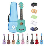 Ukelele Soprano Para Principiantes, Kit De Iniciacion De Uk