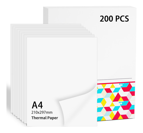 Papel Térmico Tamaño Carta Para Impresora M08f 297mm*210mm