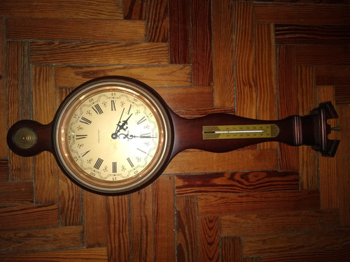 Reloj Cuarzo Antiguo De Pared Marca Regen Funciona