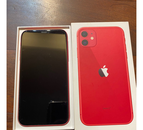 Apple iPhone 11 (128 Gb) - Rojo - Impecable - 