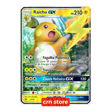 Carta Pokémon Raichu Gx 29/73 Lendas Luminescentes