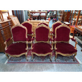 Manyantiques - Juego De 12 Piezas Sillones Francia Siglo Xix