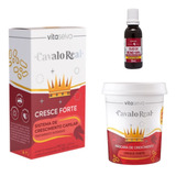 Vita Seiva Cavalo Real Cresce Forte 03unids. Kit Incolor 01